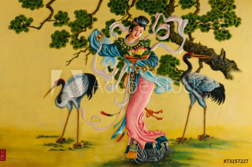 Picture of China temple in Vietnam